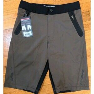 Brand New Fasthouse Men's Crossline 2 Mountain Bike Shorts Brown/Black Sz 28 NWT